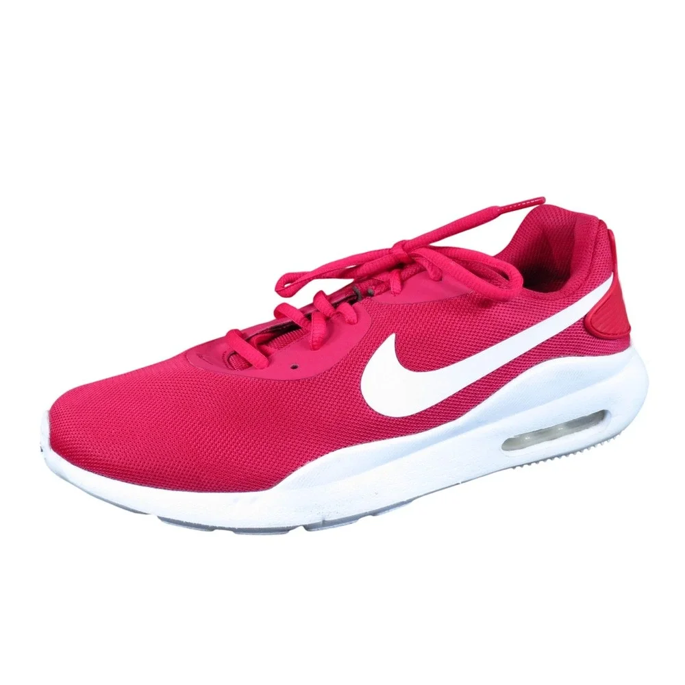 Nike‎ Air Max Oketo Women Athletic Sneaker Size 11 Lifestyle Running Red White